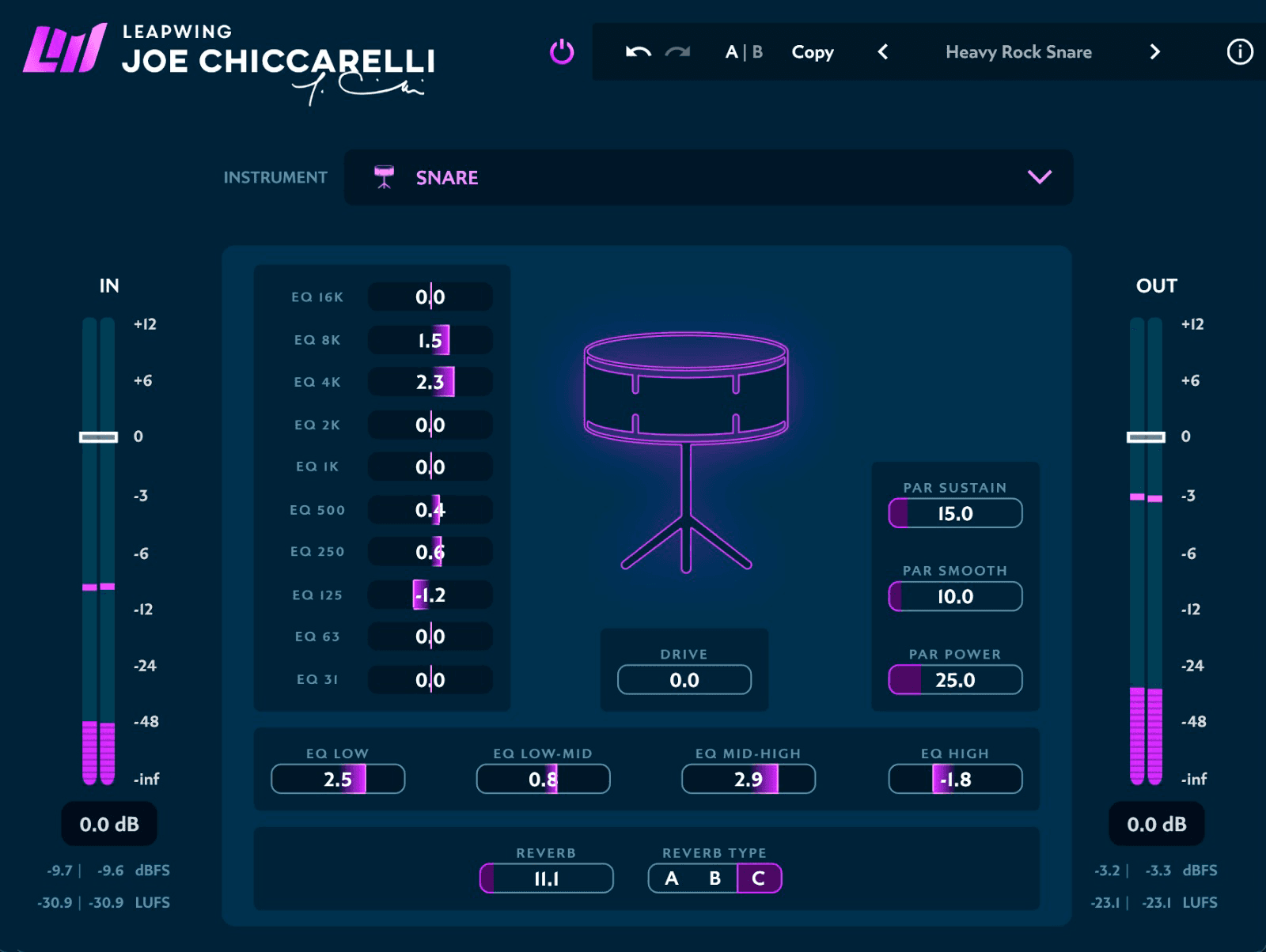 Joe Chiccarelli Signature Plugin