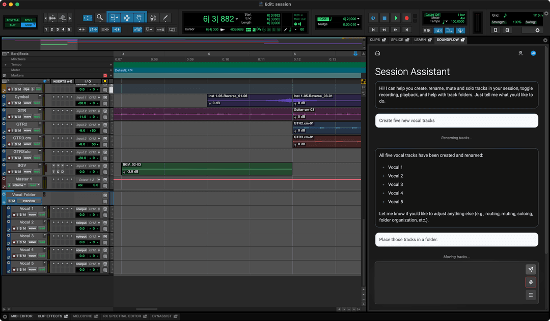 Session Assistant - SoundFlow - Workflow platform for creatives ...