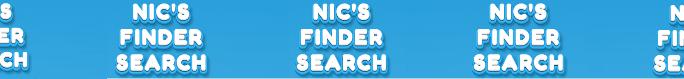 NIC'S FINDER SEARCH